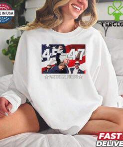 Trump 45 47 America first shirt