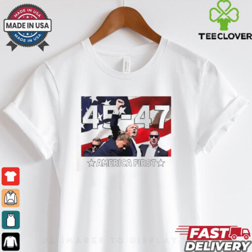 Trump 45 47 America first shirt