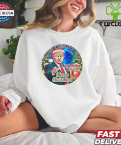 Trump 47th president of the United States Merry Christmas shirt
