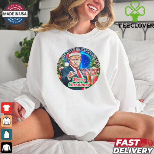 Trump 47th president of the United States Merry Christmas shirt