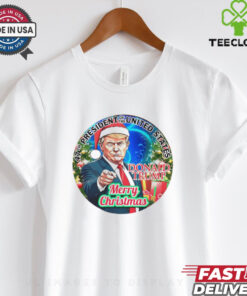 Trump 47th president of the United States Merry Christmas shirt