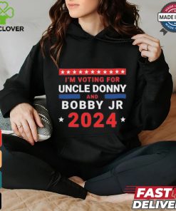 Trump And Kennedy 2024 I’m Voting For Uncle Donny And Bobby Jr T Shirt 1 Trump And Kennedy 2024 I’m Voting For Uncle Donny And Bobby Jr T Shirt