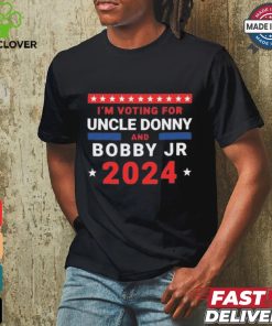 Trump And Kennedy 2024 I’m Voting For Uncle Donny And Bobby Jr T Shirt 2 Trump And Kennedy 2024 I’m Voting For Uncle Donny And Bobby Jr T Shirt