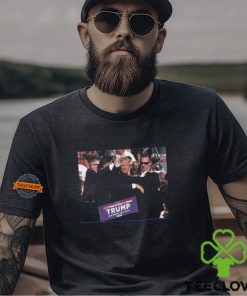 Trump Being Taken Off Stage By Secret Service Tee Shirt