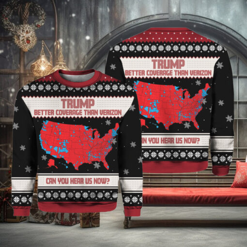 Trump Better Coverage Than Verizon Can You Hear Us Now Ugly Sweater