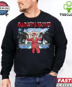Trump Christmas Daddys Home Trump Santa Merry Christmas Shirt