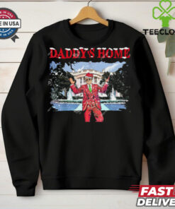 Trump Christmas Daddys Home Trump Santa Merry Christmas Shirt
