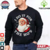 Trump Santa That Wasn’t Very Data Driven Of You Christmas Ugly shirt