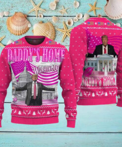 Trump Daddy’s Home Christmas Ugly Sweater