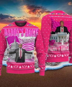 Trump Daddy’s Home Christmas Ugly Sweater