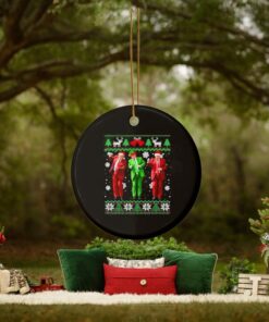 Trump Dance Elf Santa Ugly Christmas ornament