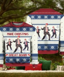 Trump Dance Make Christmas Great Again Ugly Sweater