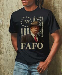 Trump Fafo, Funny Fafo Trump American Flag T Shirt