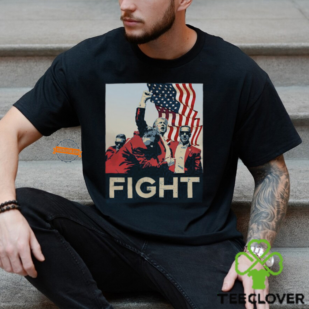 Trump Fight Iconic T Shirt Trump Fight Iconic T Shirt
