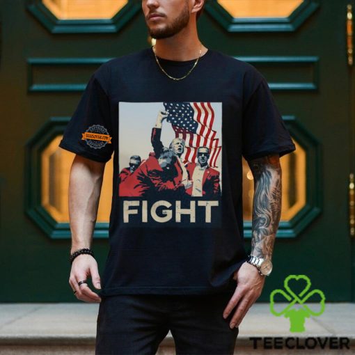 Trump Fight Iconic T Shirt