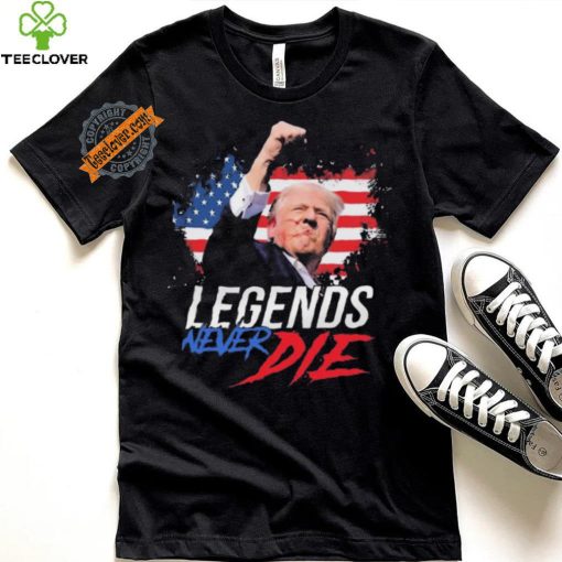Trump Fight Legends Never Die Pennsylvania Rally Shirt