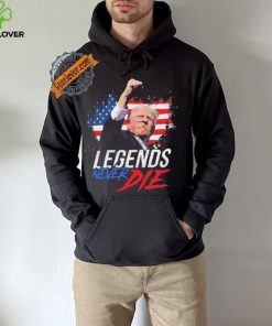 Trump Fight Legends Never Die Pennsylvania Rally Shirt