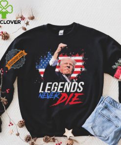Trump Fight Legends Never Die Pennsylvania Rally Shirt