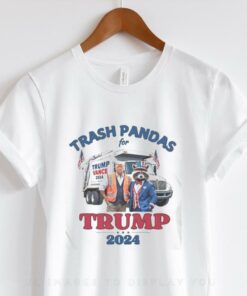 Trump Garbage Trash Pandas for Trump 2024 President For The People Funny WI Rally Garbage Truck Shirt