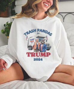 Trump Garbage Trash Pandas for Trump 2024 President For The People Funny WI Rally Garbage Truck Shirt