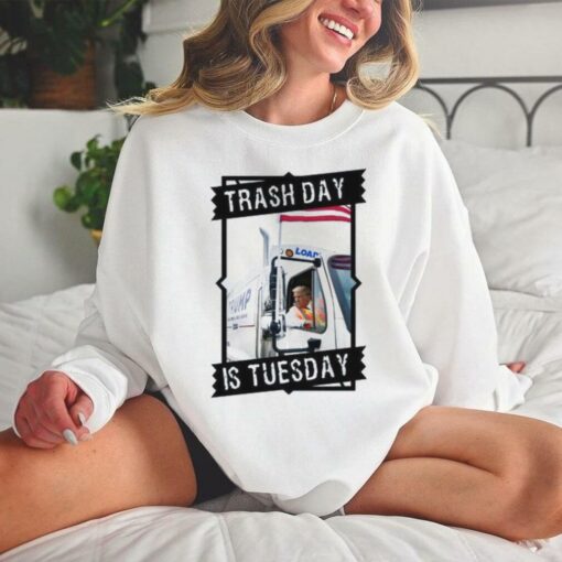 Trump Garbage truck love America Supporter Shirt