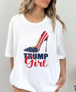 Trump Girl Stilettos High Heel American Flag 2024 Shirt