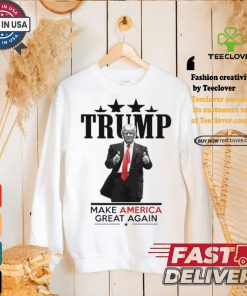 Trump Giving 2 Thumbs Up President Trump Rally T shirt