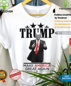 Trump Giving 2 Thumbs Up President Trump Rally T shirt