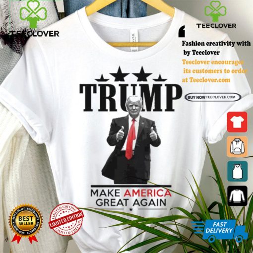 Trump Giving 2 Thumbs Up President Trump Rally T shirt