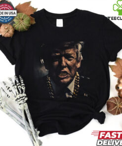 Trump Gold Grillz T Shirt