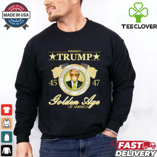 Trump Golden Age of America Trump Bubble Gum MAGA shirt