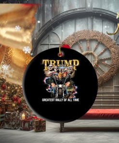 Trump Greatest Rally Of All Time Ornament