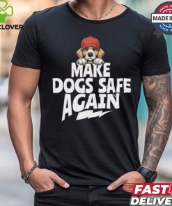 Trump Harris Debate Make Dogs Safe Again T Shirt