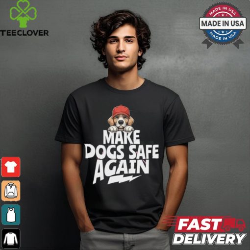 Trump Harris Debate Make Dogs Safe Again T Shirt