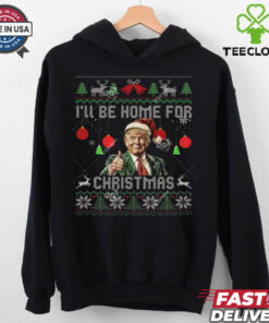 Trump I’ll Be Home For Christmas Ugly Sweater