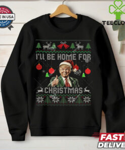 Trump I’ll Be Home For Christmas Ugly Sweater
