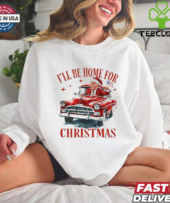 Trump I’ll Be Home for Christmas – Humorous Trump Christmas T Shirt