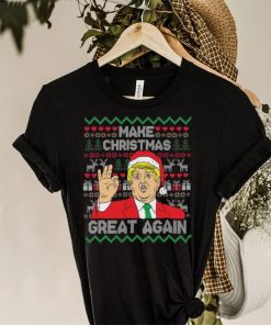 Trump Make Christmas Great Again T Shirt Anti Biden