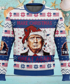 Trump Make Christmas Great Again Ugly Sweater