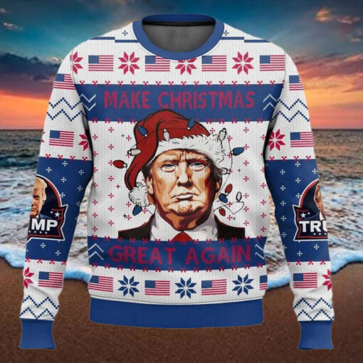 Trump Make Christmas Great Again Ugly Sweater