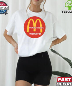 Trump Mcdonalds Shirt Funny Trendy MAGA Lovin’ It, men shirt