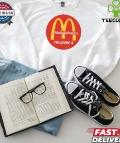 Trump Mcdonalds Shirt Funny Trendy MAGA Lovin’ It, men shirt