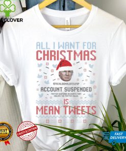 Trump Mean Tweets Christmas Ugly Sweatshirt