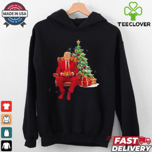 Trump Merry Christmas Christmas Tree shirt