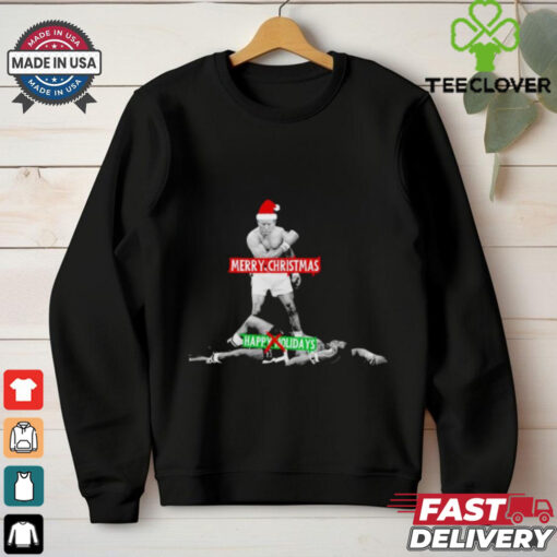Trump Merry Christmas not happy holidays shirt
