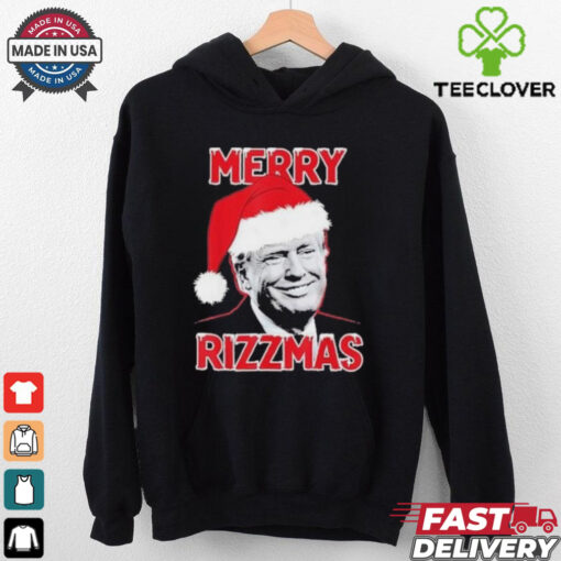 Trump Merry Rizzmas Christmas Rizz Xmas Trump Apparel T Shirt