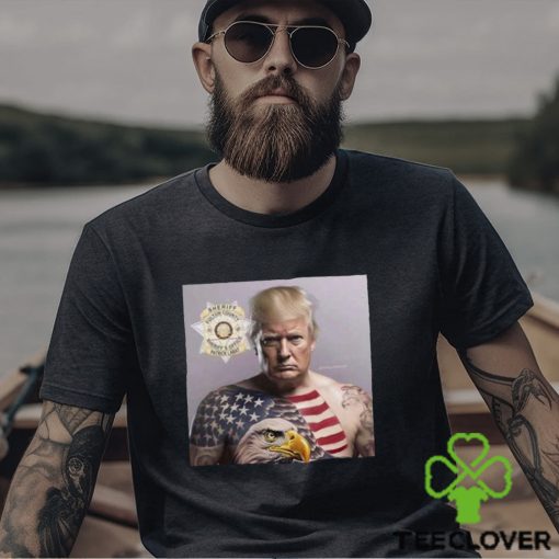 Trump Mugshot Eagle Shirt