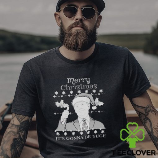 Trump Mugshot Merry Christmas it’s gonna be yuge shirt