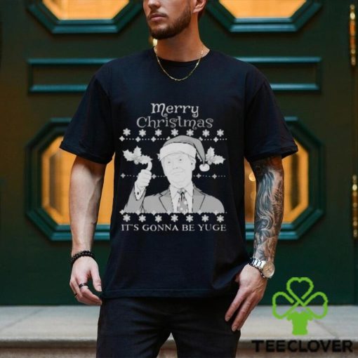 Trump Mugshot Merry Christmas it’s gonna be yuge shirt