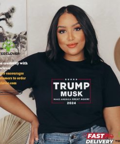 Trump Musk Make America Great Again 2024 Tee Shirt